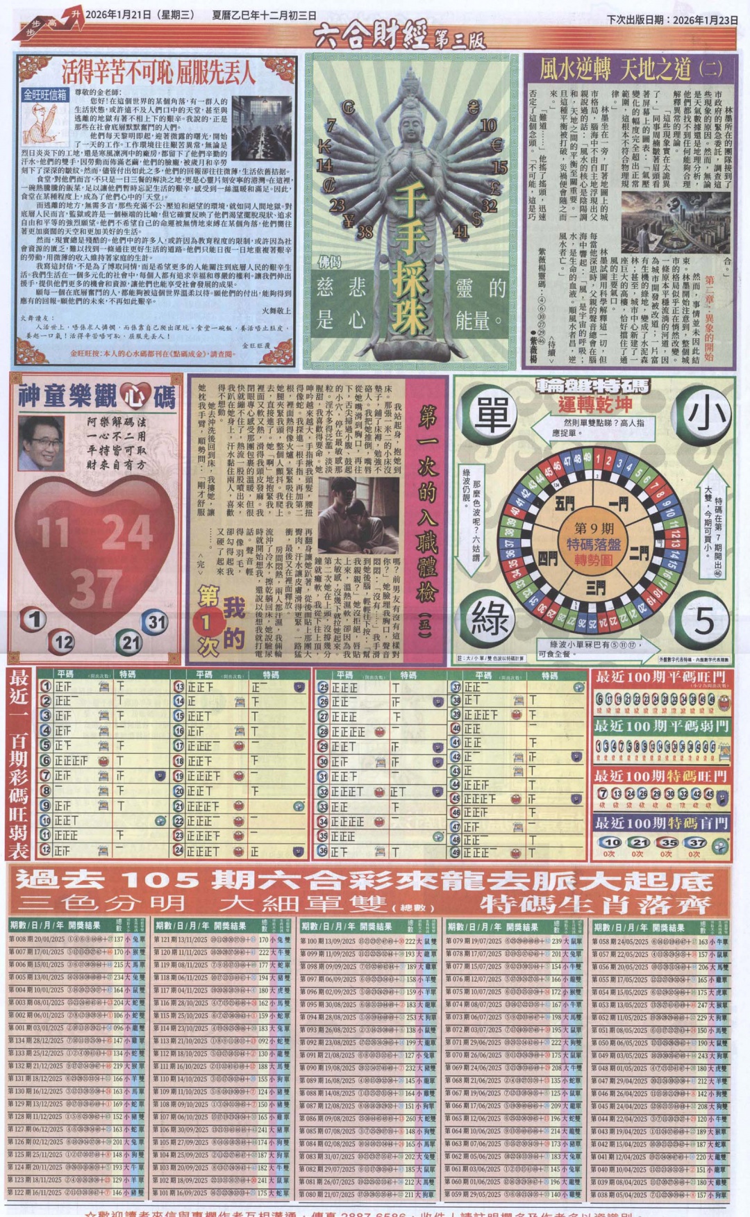 009期六合财经C加大版[图]