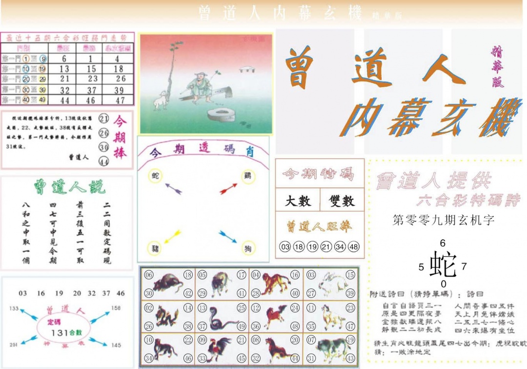 009期曾道人内幕精华版[图]