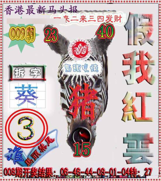 009期香港马头报[图]